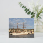 Sea Cloud II Postkarte (Stehend Vorderseite)