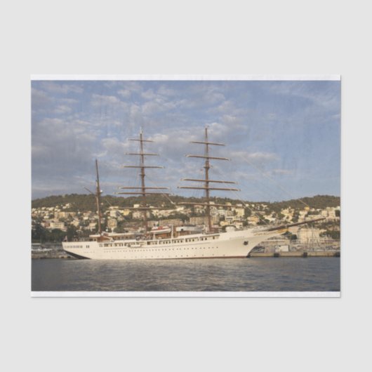 Sea Cloud II Seidenpapier (Vorderseite)