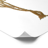 Sea Coral No.3 Antique Natural History Print Poster (Ecke)