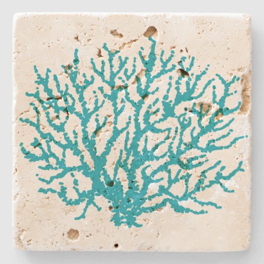 Sea Coral Untersetzer Gift (Vorderseite)