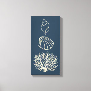 Sea Coral Wall Art Leinwand