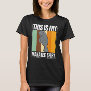 Sea Cow Zookeeper Manatee Sea Animal Dies ist mein T-Shirt