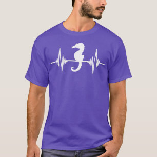 Sea Creator Heartbeat-Seepferd T-Shirt