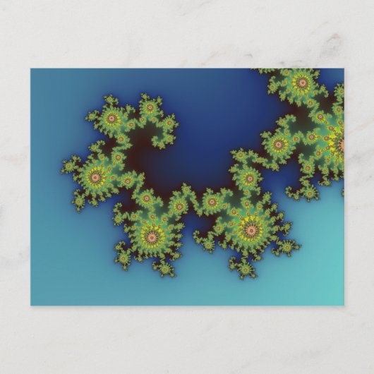 Sea Creature - Fraktal Postcard Postkarte (Vorderseite)