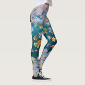 Sea Creatures Artsy Leggings (Rechts)