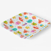 Sea Creatures Birthday Baby Shooter Pappteller (Gewinkelt)