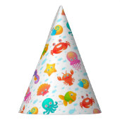 Sea Creatures Birthday Party Baby Shooter Partyhütchen (Links)