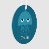 Sea Creatures custom monogram ornament (Vorderseite)