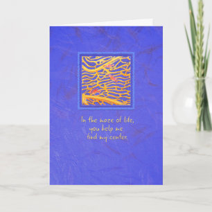 Sea Creatures SeaGoldies Lace Coral Danke Karte