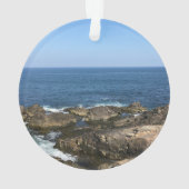 Sea Crescent Cottage Christmas Ornament  (Rückseite)