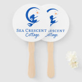 Sea Crescent Cottage Fan pack of 10 Fächer (Vorne und Hinten)