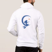 Sea Crescent Hütte Hooded Sweatshirt (Rückseite)