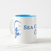 Sea Crescent Hütte Kaffee Tasse (Vorderseite Links)