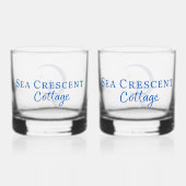 Sea Crescent Hütte Rock Glas (Rückseite)