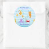 SEA CRITTERS Under Sea Baby Shooter Favor Sticker (Tasche)