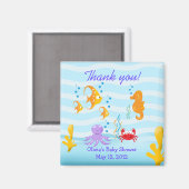 SEA CRITTERS Under Sea Fevor Magnet (Vorderseite/Rückseite)