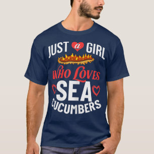 Sea Cucumber Red Chinese Orange Canada Niedlich T-Shirt