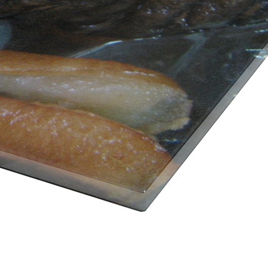 Sea Cucumber ... Yaowarat Market Food Schneidebrett (Ecke)