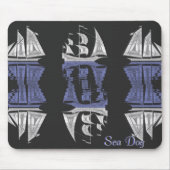Sea Dog Nautical Mouse Pad Mousepad (Vorne)