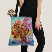 SEA DRAGON Aqua Blue Fantasy Tasche (Von Nahem)