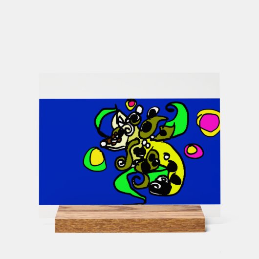 Sea dragon art  acrylschild (Vorderseite)