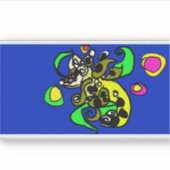 Sea dragon art  aufkleber (Vorderseite)