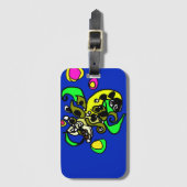 Sea dragon art  gepäckanhänger (Vorderseite Vertikal)