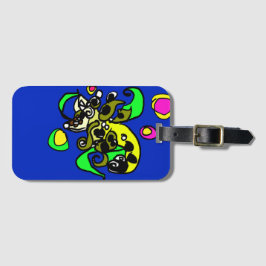 Sea dragon art gepäckanhänger