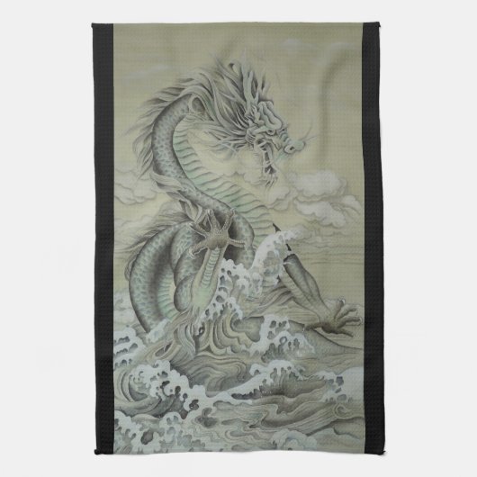 Sea Dragon Geschirrtuch (Vertikal)