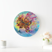 SEA DRAGON GROßE WANDUHR (Zuhause)