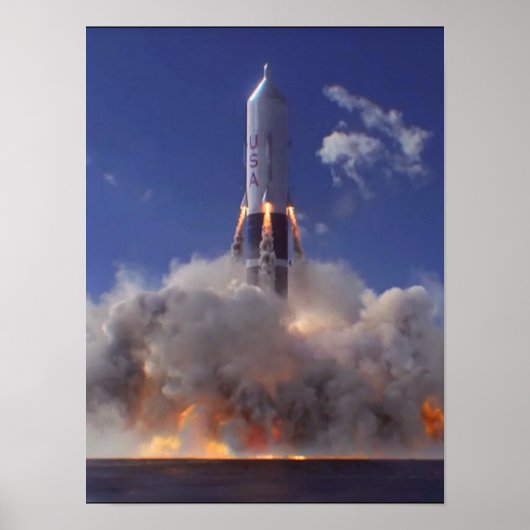 Sea Dragon Launch Poster (Vorne)