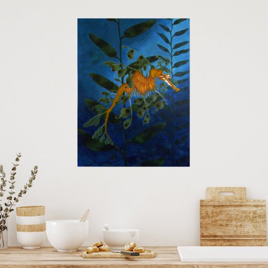 Sea Dragon Poster (Küche)