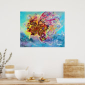 SEA DRAGON POSTER (Küche)