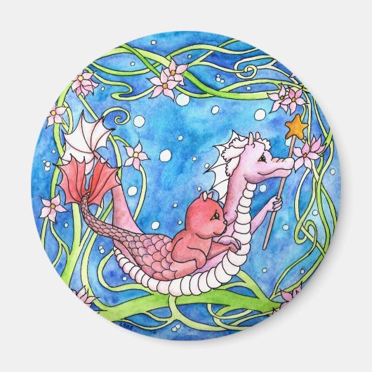 Sea Dragon Quest Magnet (Vorne)