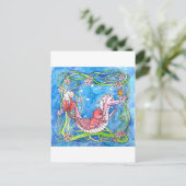 Sea Dragon Quest Postkarte (Stehend Vorderseite)