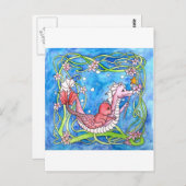 Sea Dragon Quest Postkarte (Vorne/Hinten)