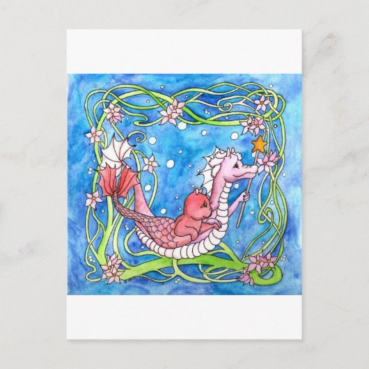 Sea Dragon Quest Postkarte (Vorderseite)