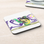 Sea dragon Summer Getränkeuntersetzer (Linke Seite)