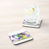 Sea dragon Summer Getränkeuntersetzer (Rechte Seite)