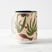 Sea Dream Fish and Crabs Tasse (Vorderseite Links)