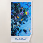 Sea Dreams Beach Handtuch (Vorderseite)