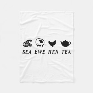 Sea Ewe Hen Tea  Fleecedecke