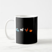 Sea Ewe Hen Tea Funny Joke Saying Quote Men Women Kaffeetasse (Links)