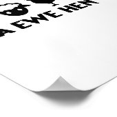 Sea Ewe Hen Tea Funny Joke Saying Quote Men Women  Poster (Ecke)