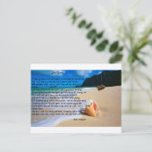 Sea Fee by: John Masefield Postkarte (Stehend Vorderseite)