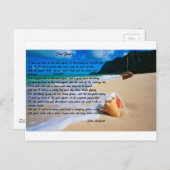 Sea Fee by: John Masefield Postkarte (Vorne/Hinten)