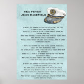 Sea Fee Masefield Gedicht Poster (Vorne)