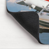 Sea Flugzeug Start, Victoria Falls, Simbabwe Mousepad (Ecke)