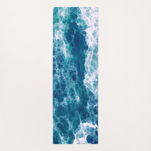 Sea Foam Beach Yogamatte (Rückseite)