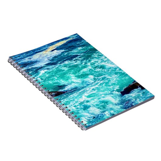 Sea Foam Notebook Notizblock (Rechte Seite)